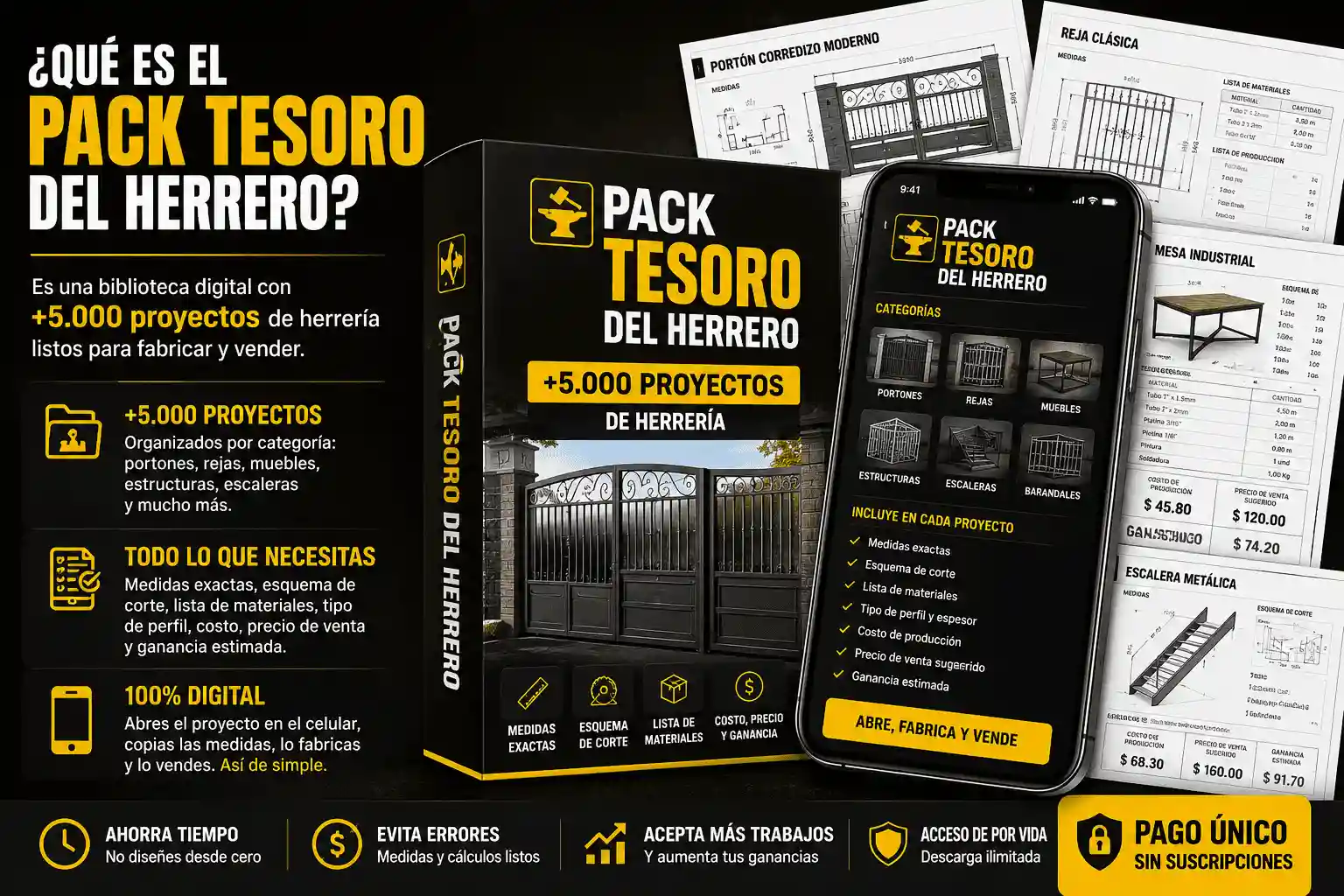 Tesoro del Herrero - +5.000 proyectos listos